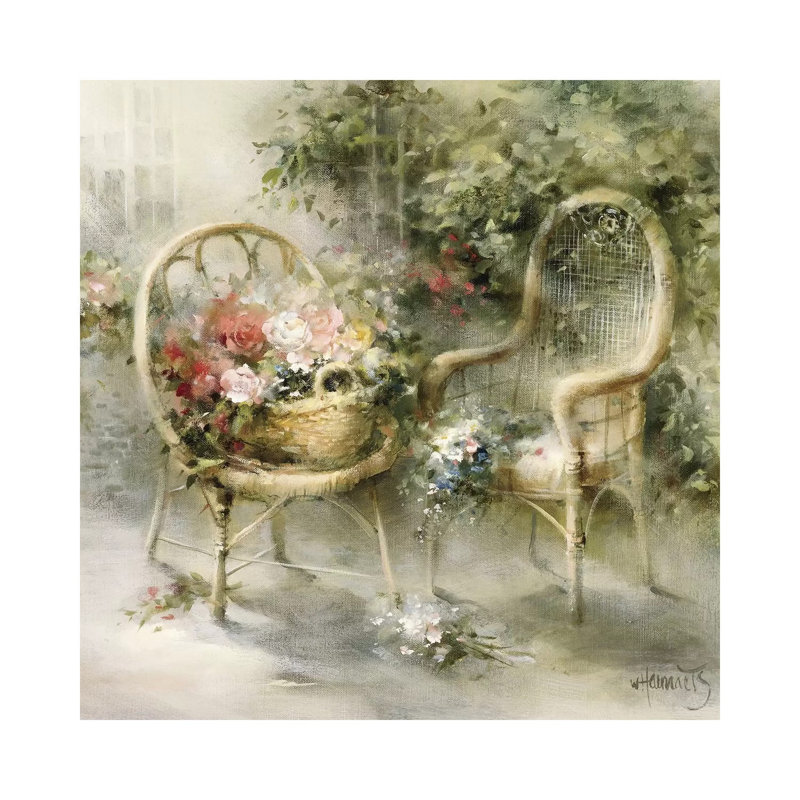 Summer by Willem Haenraets - Wrapped Canvas Painting, 30.48 cm H x 30.48 cm W