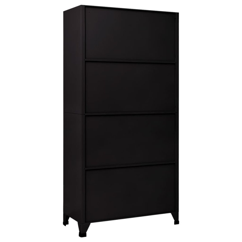 Casier Cheyene, Noir, noir, noir, noir, with 6 lockers