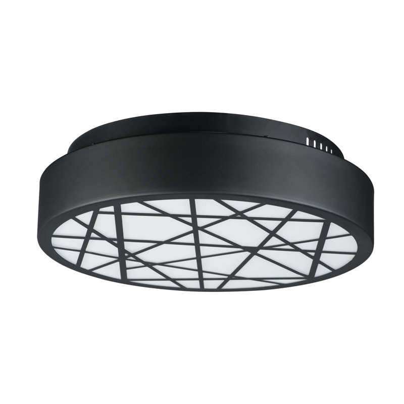 Plafonnier encastré à del 1 lumière 15,75 po à cercle ombré Allport