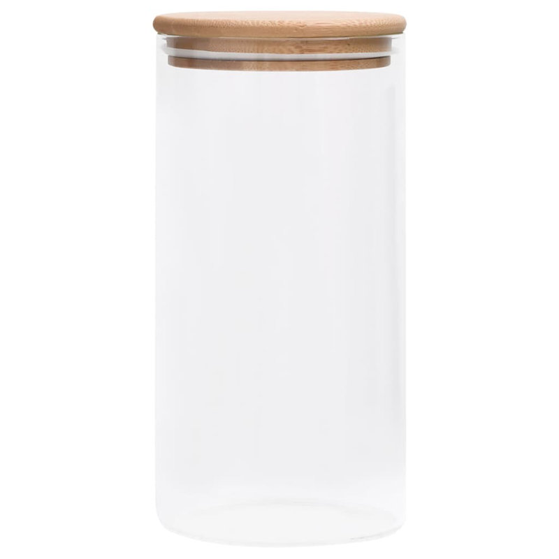 Jar - Set of 4, 10.23cm H x 10.82cm W x 10.82cm D