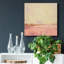 Salt Lake Sunrise II - Toile tendue avec châssis de qualité supérieure - prête à être accrochée-1259399004