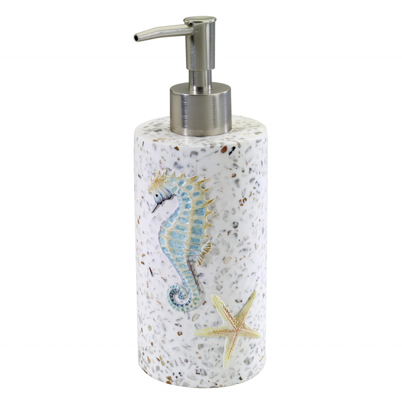 Coastal Terrazzo Bath Soap & Lotion Dispenser
