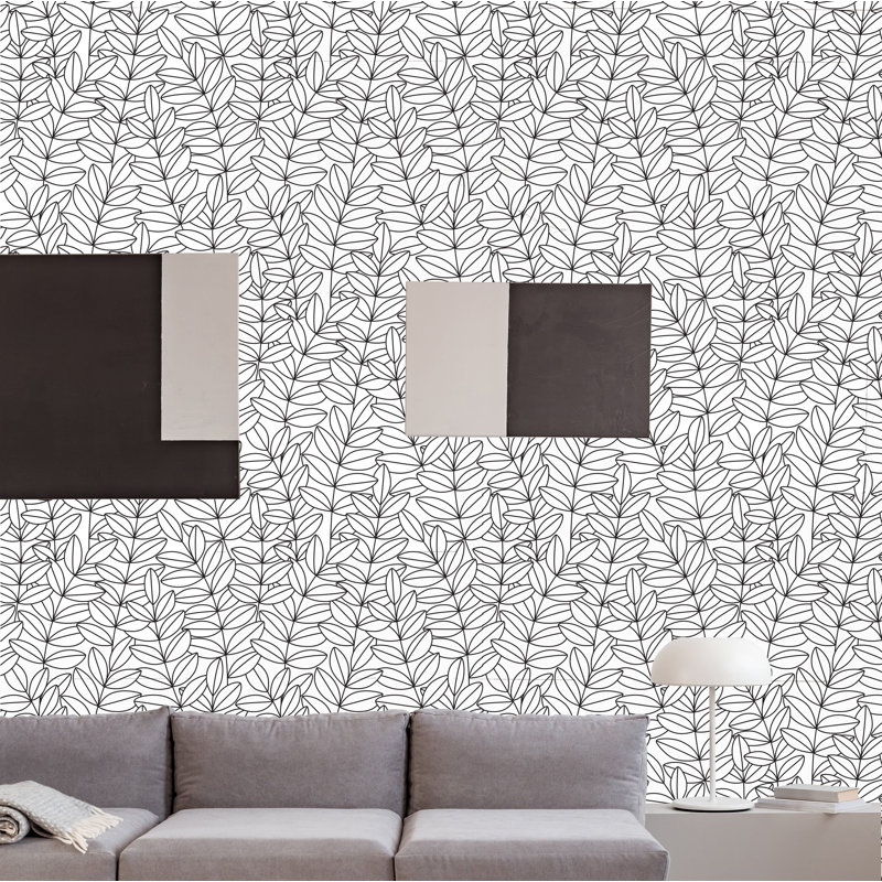 Rouleau de papier peint adhésif Loredo, L 16,67 po x l 25 po