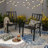 Alyah 8 - Person Patio Dining Set with Extendable Rectangular Table