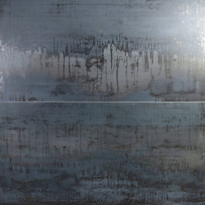Carreau de mur et de plancher en alliage de porcelaine métallique 24 po x 48 po Alloy (15,49 pieds carrés / boîte)
