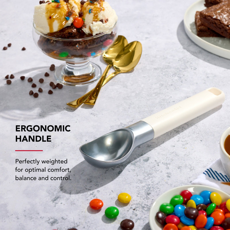 Kitchenaid Ice Cream Scoop, Porcelain