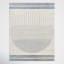 Tapis ivoire / gris anthracite lavable à la machine Apsara-70926740