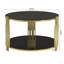 Table basse moderne Modern Mirror