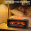 Diffuseur d'huiles essentielles et humidificateur à effet de flamme avec lumière d'ambiance à DEL 7 couleurs, diffuseur ultrasonique d'aromathérapie de 150 ml, très silencieux avec minuterie pour chambre à coucher, bureau, yoga