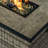 Fire Pit Table With Ceramic Tile Tabletop And Tank Holder, Beige , 32.1In D X 19.48In W 15.3In H, 80Lb Holder & Tiletop, 80.64Lb-1255696897