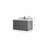 Roswell Floating 36'' Single Bathroom Vanity with Quartz Top-101518154