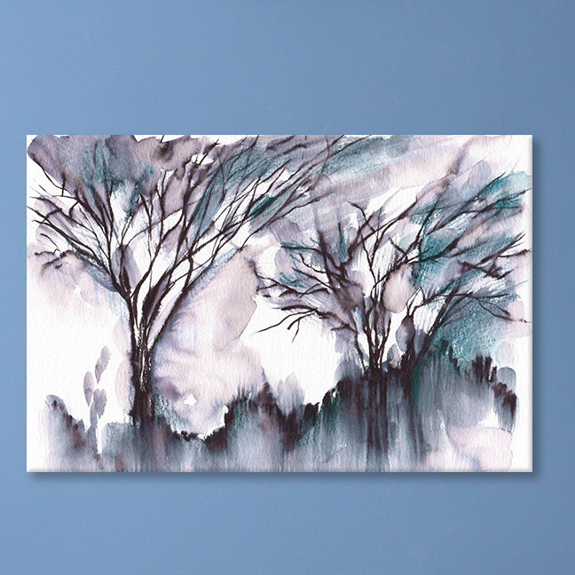 « matinée light », reproduction de photo, H 26 po x l 40 po x P 1,5 po, Toile