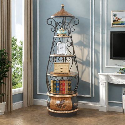American-style Country Multi-layer Display Cabinet