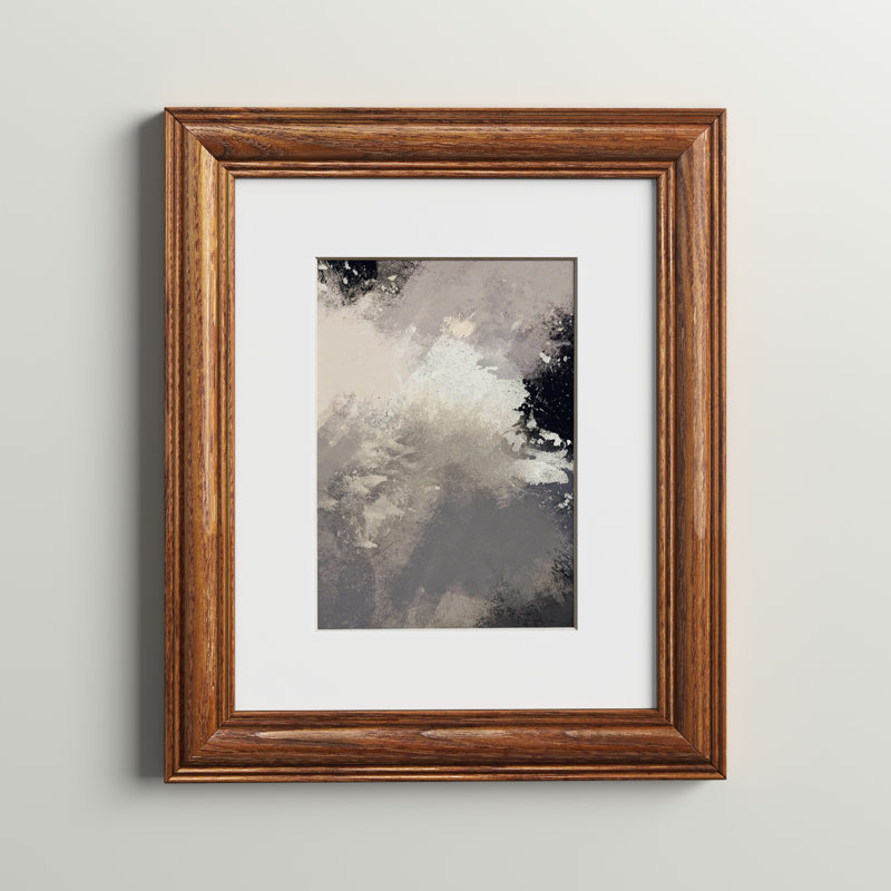 Ausmus Wood Picture Frame, 11" x 14" Matted to 8" x 10", Honey Oak