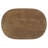 Round Solid Mango Wood Accent End Table