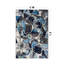Tapis gris / argenté à poil long à motif floral Florentia-1168584412