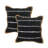 Asuncion Striped Throw Pillow Set of 2