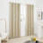 Lythrodontas Faux Linen Total Blackout Curtain Panels-75185242-75185230