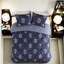 Elegant Multicolor Cotton Bedding Set, Modern Farmhouse Style, Perfect For Home Bedrooms