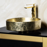 Rho 16.2'' L Bathroom Sink