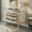 Buffet décoratif moderne simple en bois peint