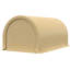 Abri pour véhicule - 10 pi x 16 pi, robuste, pour voiture, camion, vélo, abri d'auto beige, abri d'auto et équipement extérieur