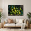 Art mural en métal vert kafir aux fruits-887156539