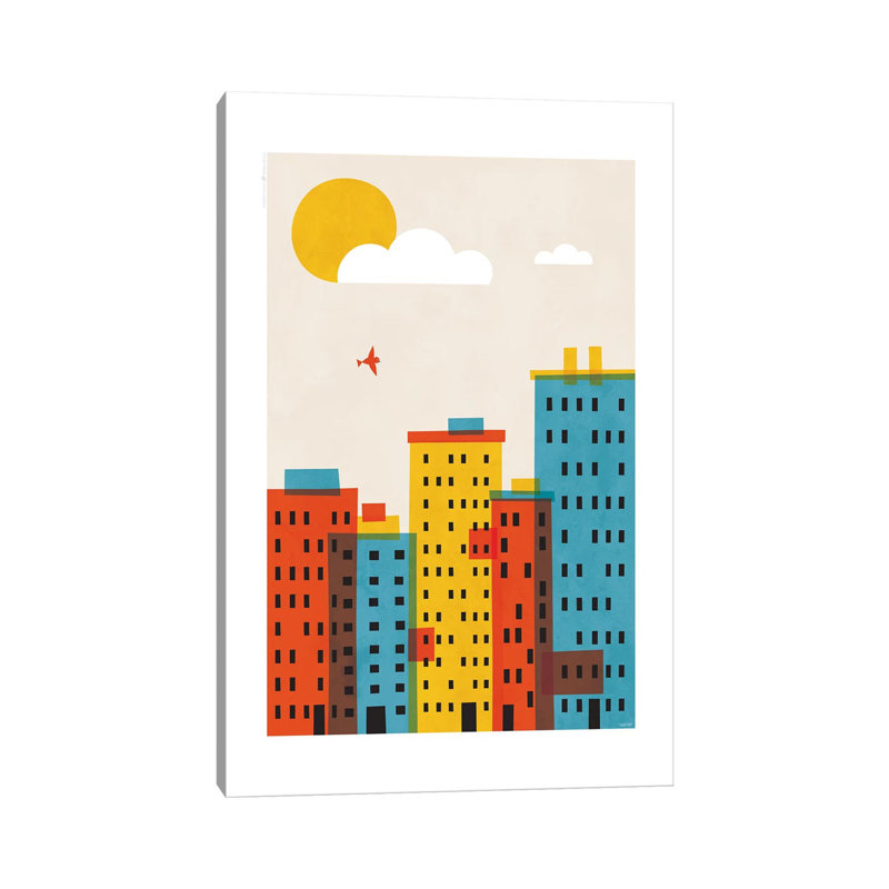 City II by TomasDesign - Gallery-Wrapped Canvas Giclée on Canvas, 66.04 cm H x 45.72 cm W x 1.91 cm D, Canvas