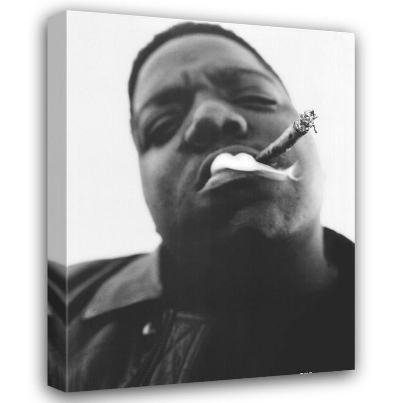 Notorious B.I.G. - Smoke, 24" H x 18" W