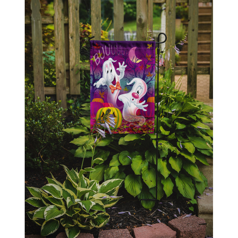 Edel Double Sided Polyester Halloween Garden Flag, 15" H  x 11" W