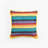 Carrie Striped Cotton Throw Pillow