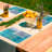 Polyester Abstract Rectangle Placemat