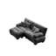 Canapé 2 places avec repose-pieds Chenille-1623384575-1630461299