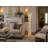 15-Light Gold Floor Lamp With Clear Crystals-68961682
