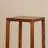 Solid Wood Plant Stand Simple Lines Polished