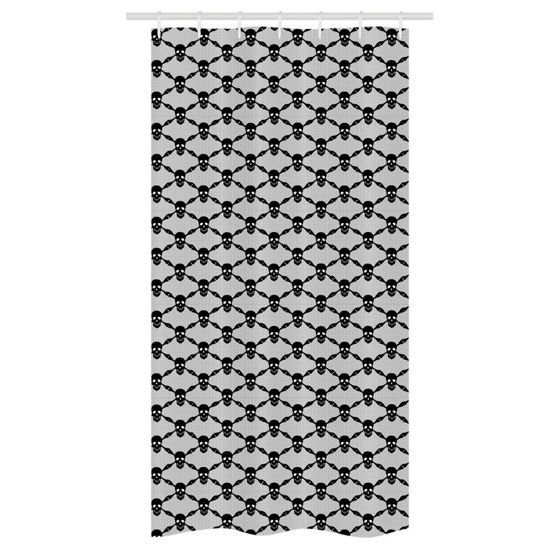 Morrisdale Shower Curtain with Hooks Included, 72" H x 36" W