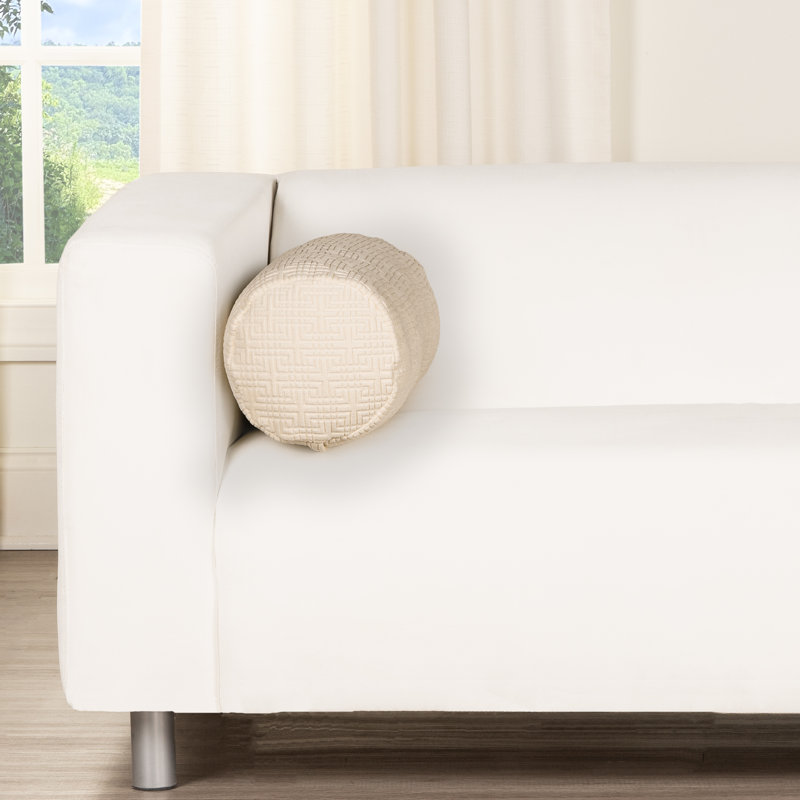 Coussin Odeon, 39" x 8", Polyfill, Cloud