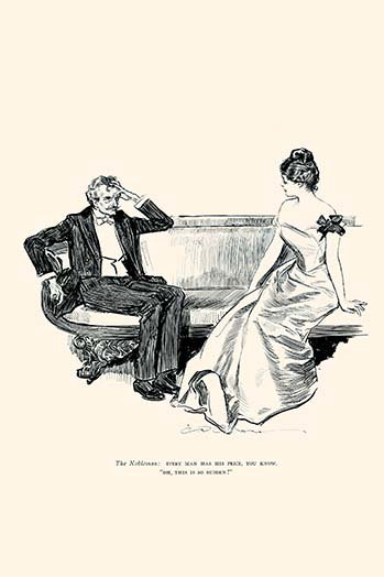 « the noblest » par charles dana gibson, impression, H 36 po x l 24 po