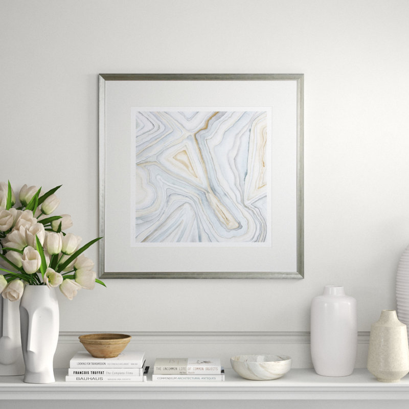 Agate Abstract I Print by Meagher