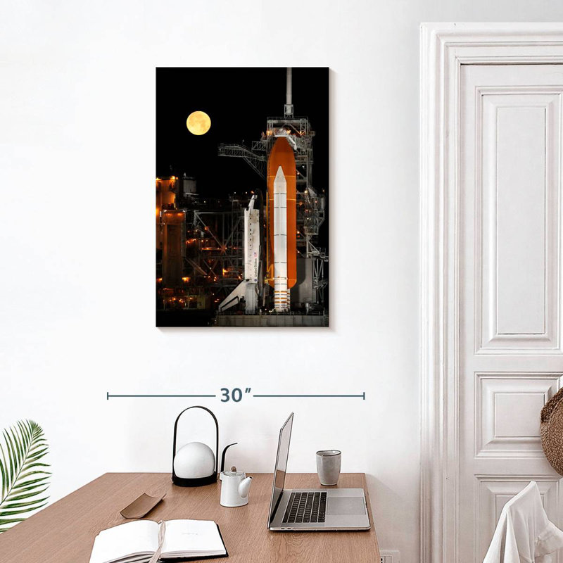 Oberle Discovery Space Shuttle, 30" H x 20" W