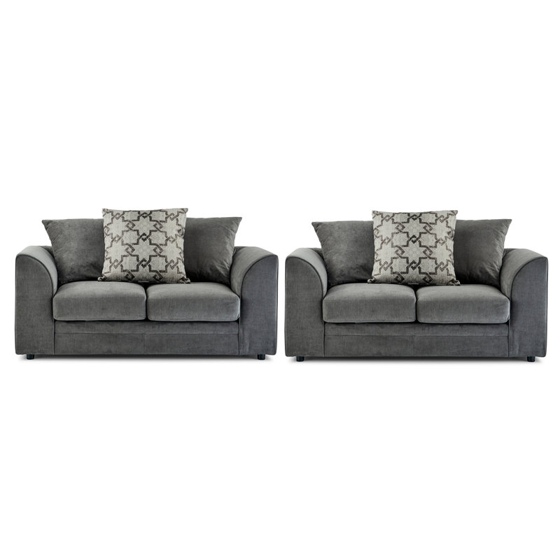 Arabella 2 - Piece Living Room Set, Pewter