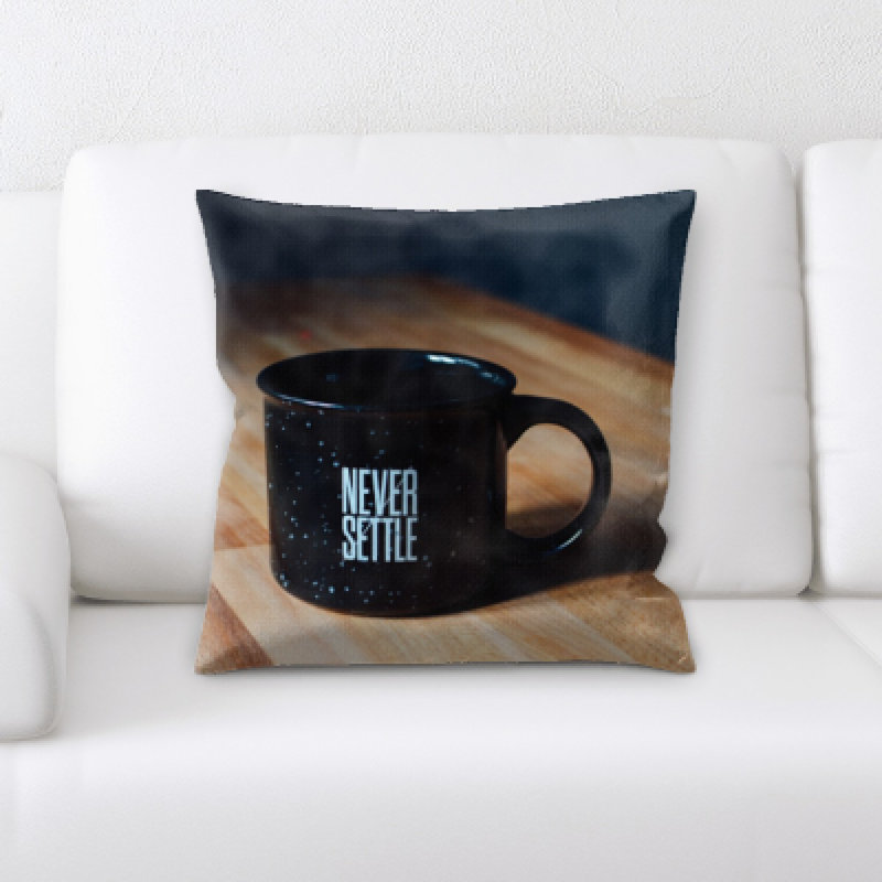 Microsuede Throw Pillow