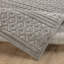 Syier In- & Outdoor Scandi Modern White Area Rug-1377588861