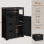 Armoire de salle de bain autoportante l 22 po x H 34,1 po x P 11,5 po Brigit-455622885-420474285