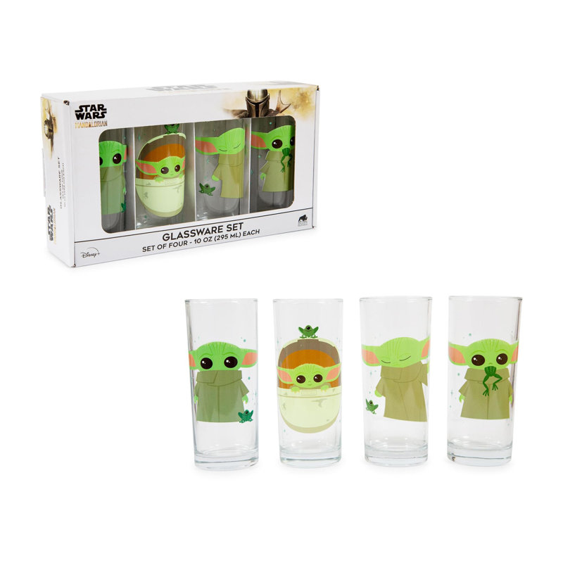 Ensemble de 4 pièces 10 oz. Star Wars Ensemble de pintes