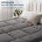 Jibberding 4" Plush Down Alternative Mattress Topper, Pillow Top Mattress Pad with Elastic Straps, OEKO-TEX® Certified-1732403045-1711868080