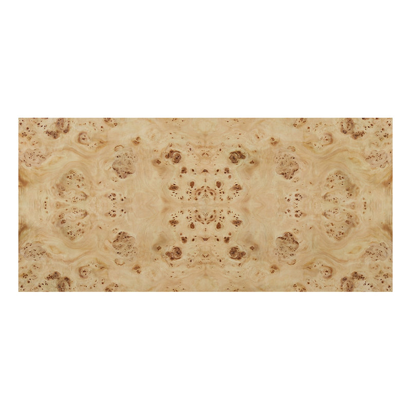 4 - Drawer Dresser, Natural Burl