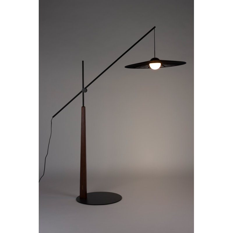 Lampe sur pied Belle, Noir, Noir