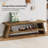 4 Pair Shoe Storage Bench With Lower Shelf, 47'' Front Entry Bench-475178315