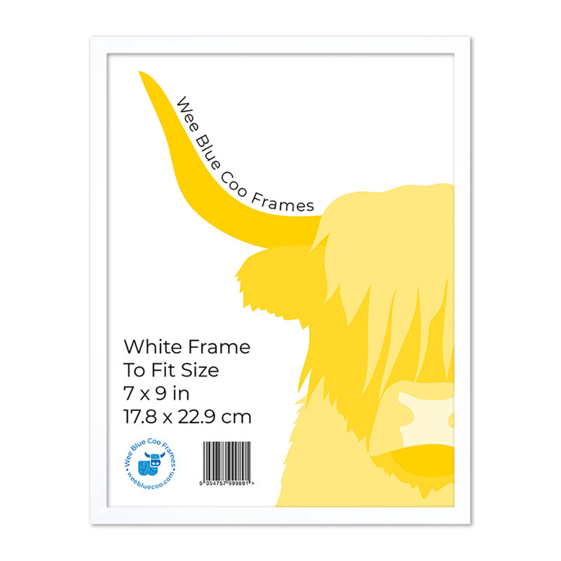 Picture Frame, White, 25.5cm H x 20.5cm W